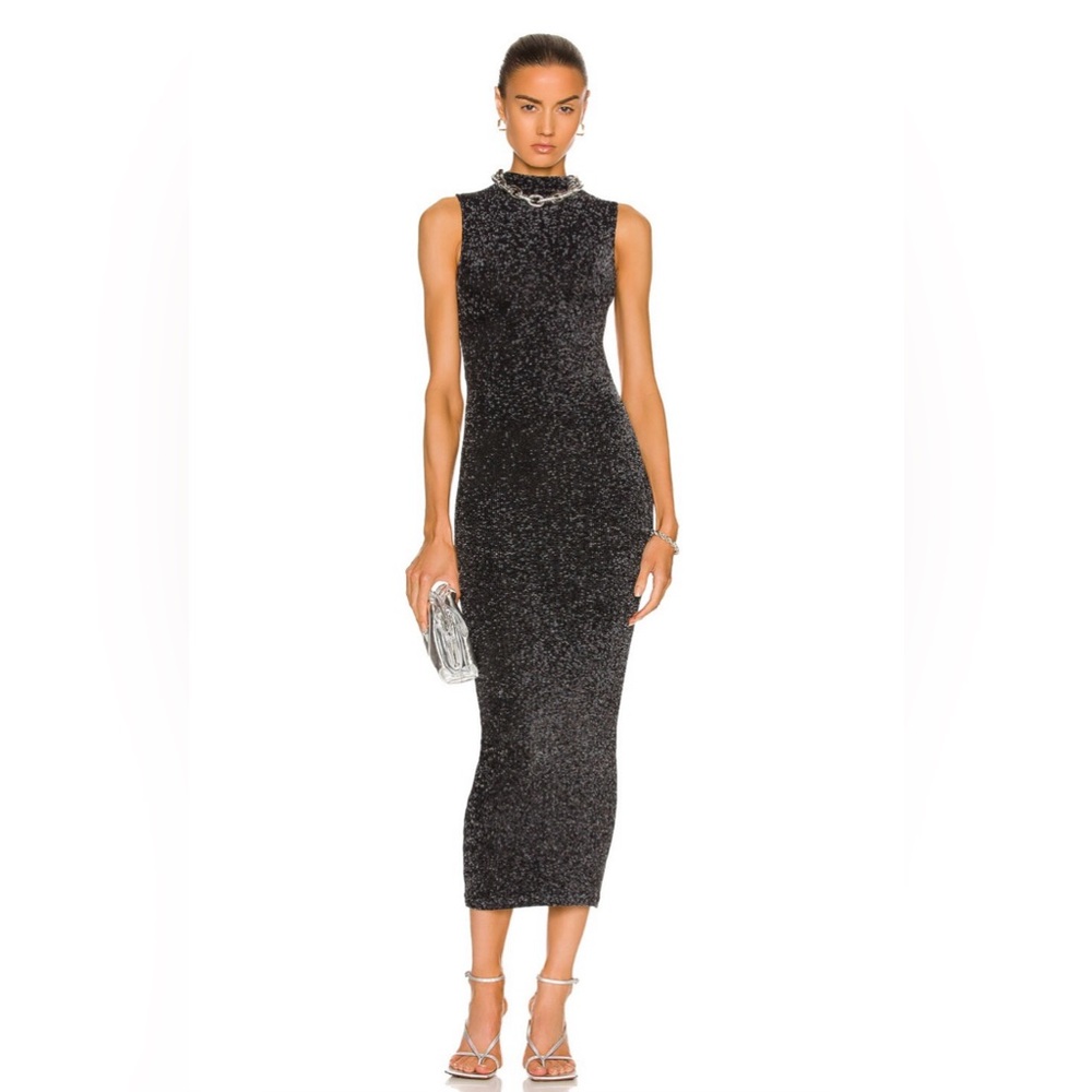 Alix NYC Women’s Arbor Dress in Black & Silver Size XS